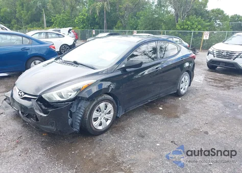 2016 Hyundai Elantra Se z USA, uszkodzony, nr VIN 5NPDH4AEXGH794563